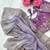 candy crush lilac embroidered saree with stitched blouse