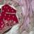 soft jimmy choo silk blend pink embroidered saree with stitched blouse