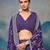 Fetching Blue Zari, Sequence Embroidered Faux Georgette Indian wedding lehenga dress