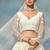 Attractive white Thread, Sequence Embroidered Georgette Indian designer lehenga choli