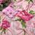 teby silk blend pink floral printed hand work saree with stitched blouse