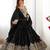 Ravishing Black Multi Thread, Sequence, Embroidered Georgette Indian lehenga choli dress