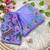 ombre pattern lavender candy crush silk blend saree with stitched blouse