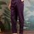 Purple silk thead & sequins embroidered with real mirror work wedding festival party wear straight kurta pant koti