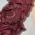 maroon fendy satin silk blend saree with diamond work with stitched blouse