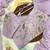 lilac crunchy silk blend saree with hand work