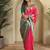 Rani Pink Kanchipuram silk blend Saree