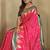 Rani Pink Kanchipuram silk blend Saree