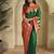 Green Kanchipuram silk blend Saree