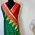 Green Kanchipuram silk blend Saree