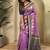 Onion Pink Kanchipuram silk blend Saree