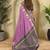 Onion Pink Kanchipuram silk blend Saree