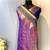 Onion Pink Kanchipuram silk blend Saree