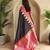 Black Kanchipuram silk blend Saree