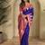 Navy Blue Kanchipuram silk blend Saree