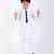 White cotton plain kurta pyjama