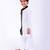 Black & white cotton plain kurta pyjama