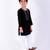 Black cotton plain kurta pyjama