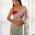 Bewitching light sky-blue multi color thread and aari embroidered with stone work butterfly net fabric indian saree