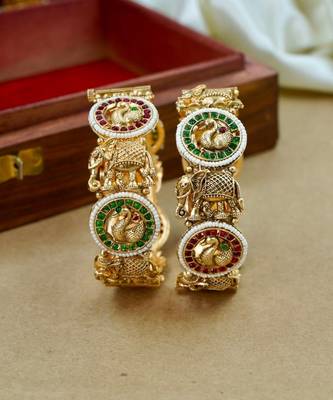 Majestic elephant openable kada 2