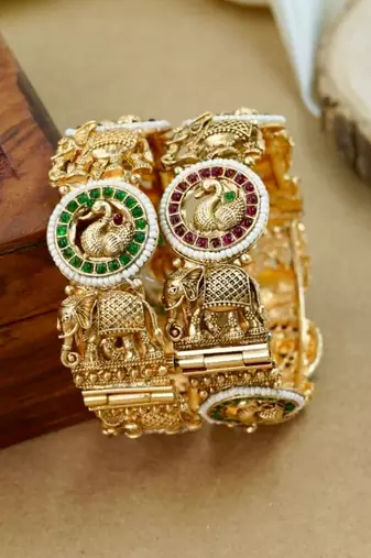 Majestic elephant openable kada
