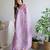 Engaging lavender multy thread with 5mm sequence embroidered organza silk fabric indian designer saree
