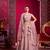 Blush Peach PEARL HAND WORK LEHENGA CHOLI