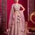 Blush Peach PEARL HAND WORK LEHENGA CHOLI