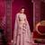 Blush Peach PEARL HAND WORK LEHENGA CHOLI