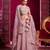 Blush Peach PEARL HAND WORK LEHENGA CHOLI