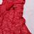 red georgette sequin saree with blouse