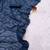 blue georgette sequin saree with blouse