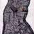 black georgette sequin saree with blouse