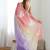 lavender GOLD CRUSH EMBROIDERED WORK SAREE