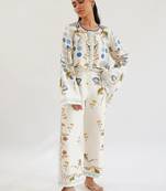 Soft crepe designer printed co-ord set
