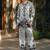 Soft crepe designer printed co-ord set