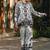 Soft crepe designer printed co-ord set
