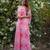 Peach Pink Color Beautiful Kurti Palazzo Set 