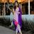 Lavender Color Fusion Suit Set With Dupatta Festival Wear Suit Set 