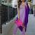 Lavender Color Fusion Suit Set With Dupatta Festival Wear Suit Set 