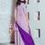Floral Purple Suit Set With Palazzo Festival Wear Suit Set With Beautiful Dupatta
