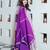 Floral Purple Suit Set With Palazzo Festival Wear Suit Set With Beautiful Dupatta