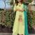 Pista Green Color Suit Set With Beautiful Leheriya Dupatta Festival Wear Suit Set