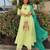 Pista Green Color Suit Set With Beautiful Leheriya Dupatta Festival Wear Suit Set