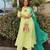 Pista Green Color Suit Set With Beautiful Leheriya Dupatta Festival Wear Suit Set