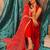 Red Color Floral Suit Set With Dupatta Beautiful Festival Wear Suit Set