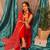 Red Color Floral Suit Set With Dupatta Beautiful Festival Wear Suit Set