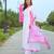 New Designer Stylish Suit Set With Dupatta Leheriya Design Dupatta Wedding Wear Suit