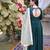 Bottle Green Color Designer Neck Suit Set Festival wear Stylish Suit Set