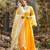 Yellow Beautiful Suit Set Stylish Suit Set With Dupatta Wedding Wear Dress